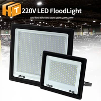 High Brightness LED Floodlight 100W 200W 300W IP66 Waterproof Flood Light For Garden Street Outdoor Lighting 1