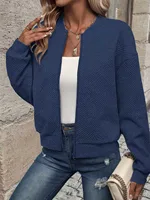 Commerce extérieur transfrontalier vêtements pour femmes mode et veste pour femmes de style décontracté à fermeture éclair d'Europe, d'Amérique, d'Asie du Sud-Est 5