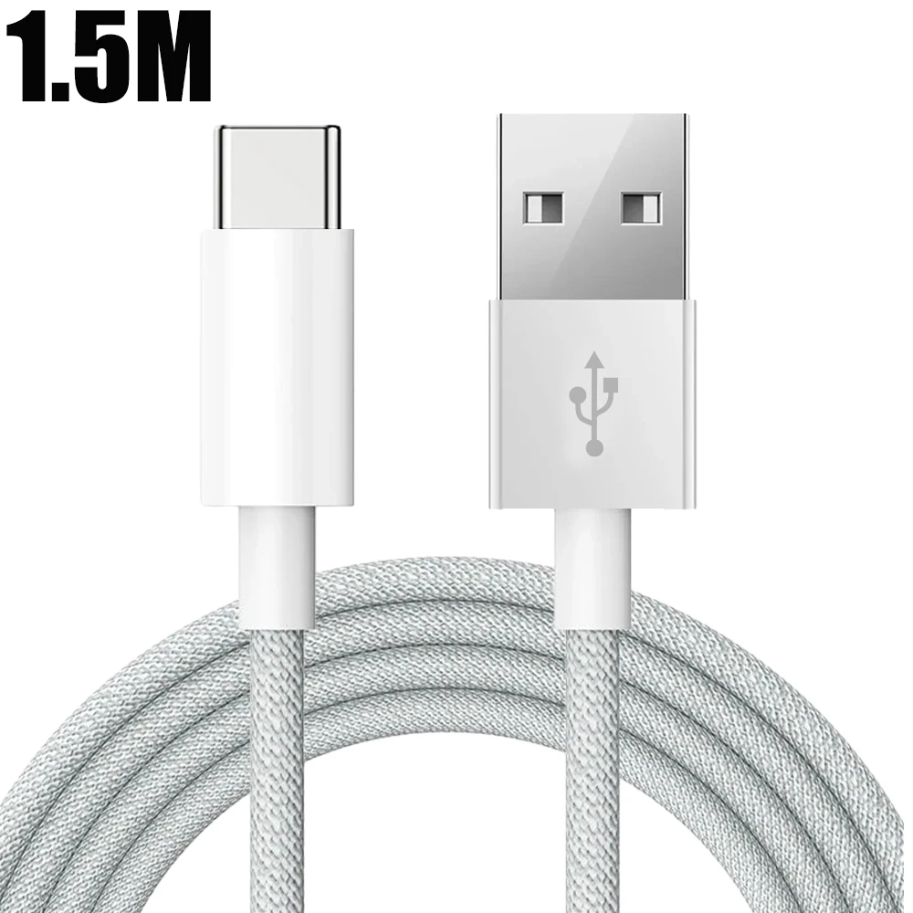 ตัวเลือกสินค้า สายชาร์จ USB-C ถักไนลอน ชาร์จเร็ว iPhone 17/16/15 Pro Max Plus