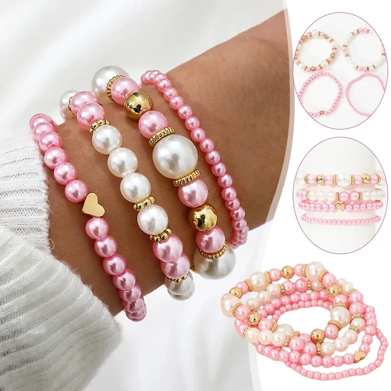 3 Pcs/set Geometric Twisted Lines Irregular Shaped Open Cuff Bracelet and Bangle Set for Women Punk Exaggerated Style Accessor