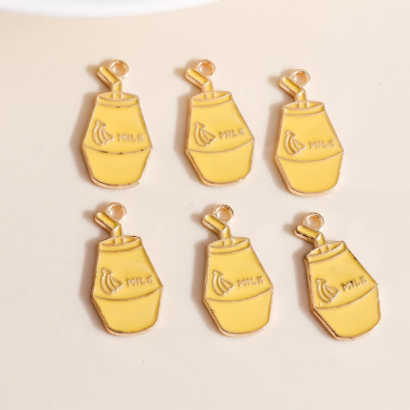 20 Stück süße Getränk Charms Emaille Sommer Eis Popsicle Charms Anhänger für Schmuckherstellung Halsketten Ohrringe DIY Handwerk Versorgung – Detail 13
