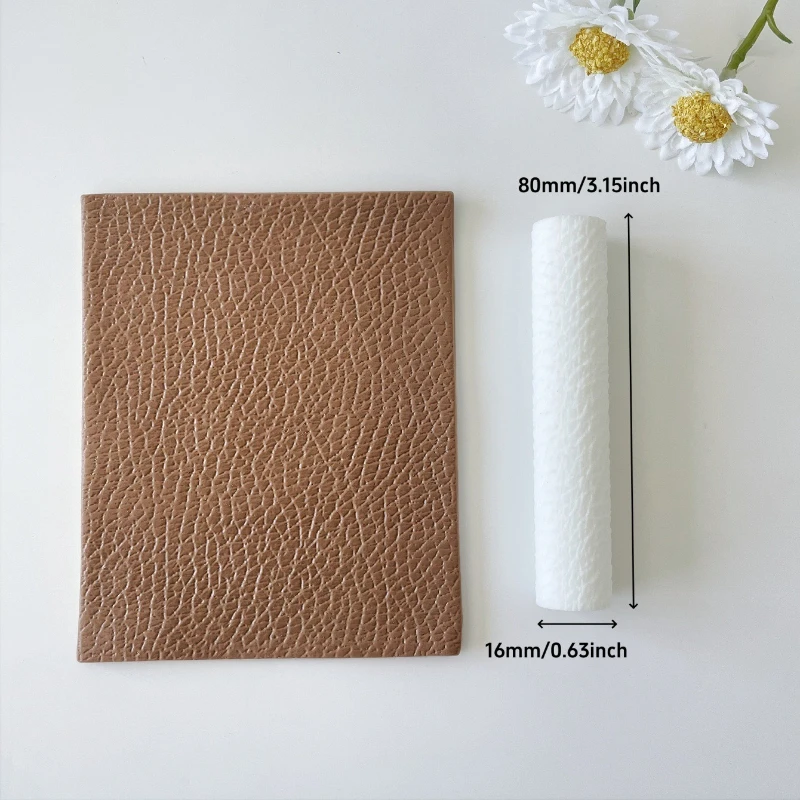 PLA Plastic Texture Roller Tool for DIY Soft Pottery Clay Earrings