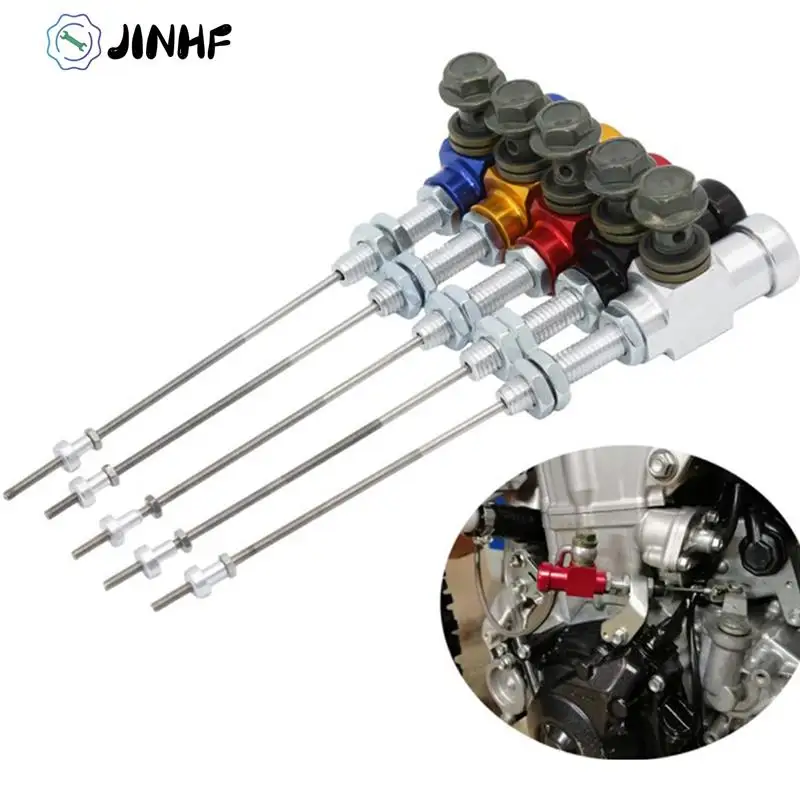 Motorcycle Hydraulic Brake Clutch Master Cylinder Rod System High