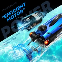 HJ808 RC Battery Boat 2.4Ghz 25km/h High-Speed Remote Control Racing Ship Water Speed Boat Children Model Toy 3