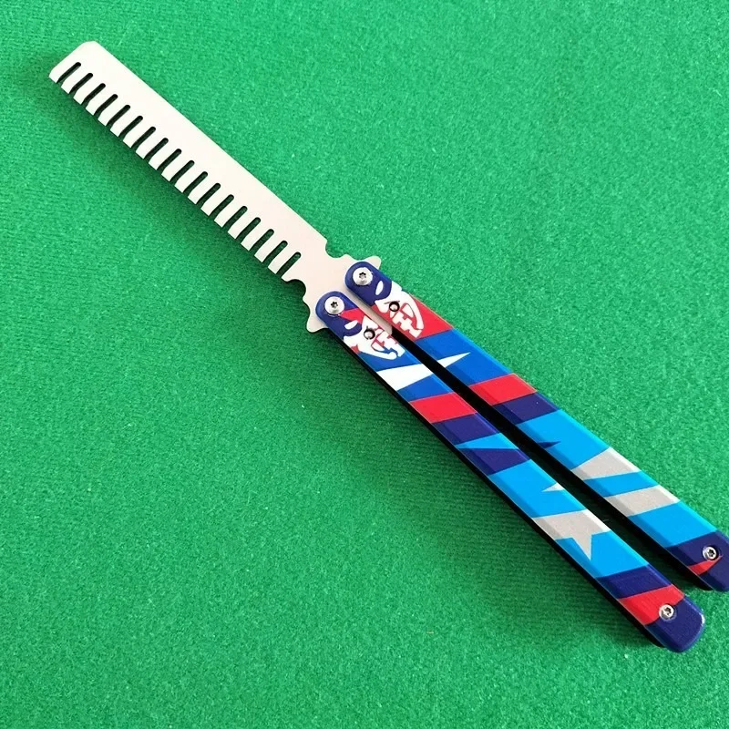 Valorant Weapon Melee YORU Butterfly Comb GO Vol 2 Game Peripheral 23cm Metal Samurai Sword Model Weapon Toys Birthday Gifts Boy