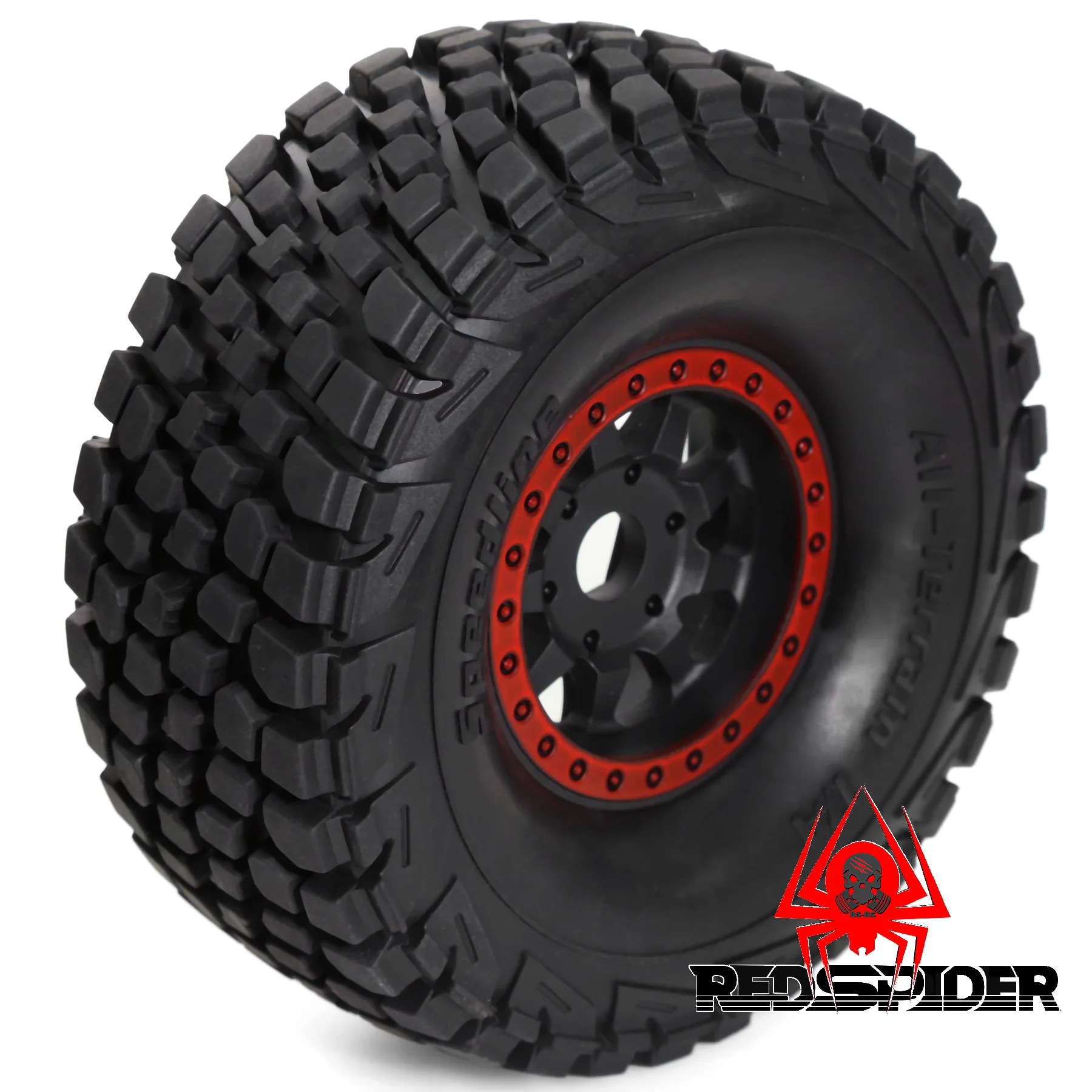 4PCS 1/7 1/8 Scale RC Sand Tires - 135mm Outer Diameter 17mm Hex Wheels For Traxxas UDR & Arrma Mojave