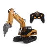 HUINA 1/14 16CH RC Remote Control Broken Drill 1560 RTR 2.4GHz Excavator Car Assembled Battery Outdoor Toys Boys Gift TH18048 1