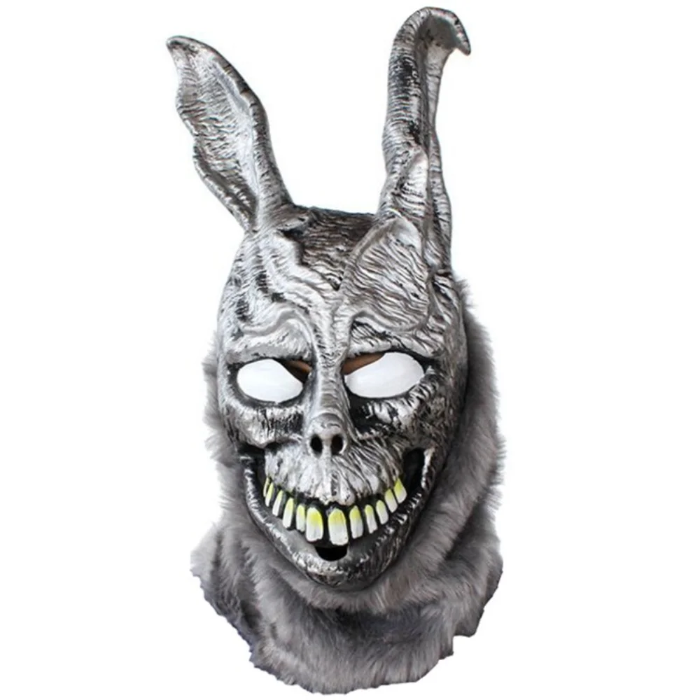 

Tops Cosplay Movie Donnie Darko Frank evil rabbit Mask Halloween party props latex full face mask