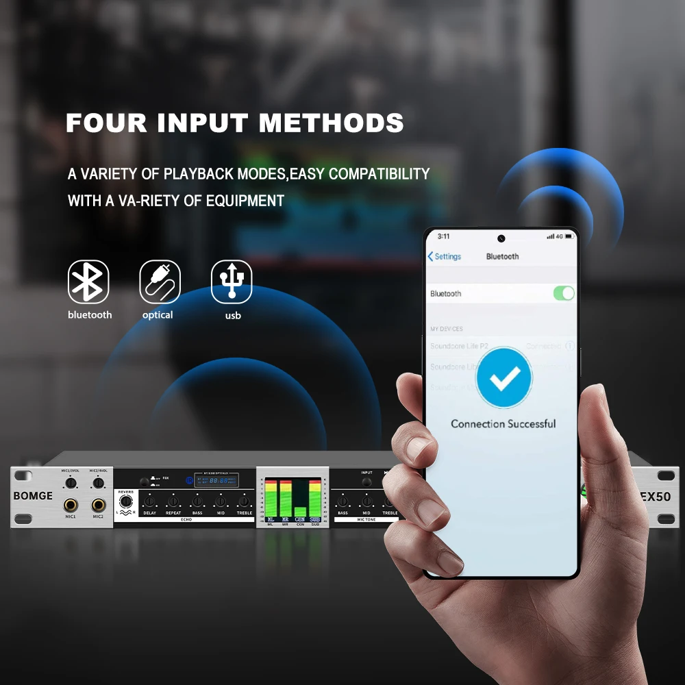 Audio Processor BOMGE digital pre-sound effect processor