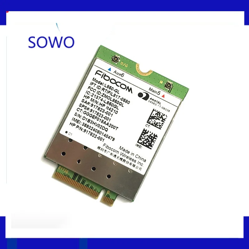L850-GL HP LT4120 Φ 4G карта 4G модуль SPS #917823-001 для 4304 45. .0 G5 ноутбук