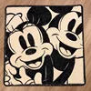 Mickey Mouse Disney Cushion Anime Bathroom Non-slip Mat Kawaii Faux Cashmere Absorbent Carpets Living Room Bathroom Mat Carpet 4