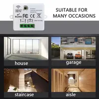 86 Wireless Smart RF 433Mhz Wall Panel with Remote Control 1/2/3gang Mini Relay Receiver Home Led Light Lamp Switch - Image 4