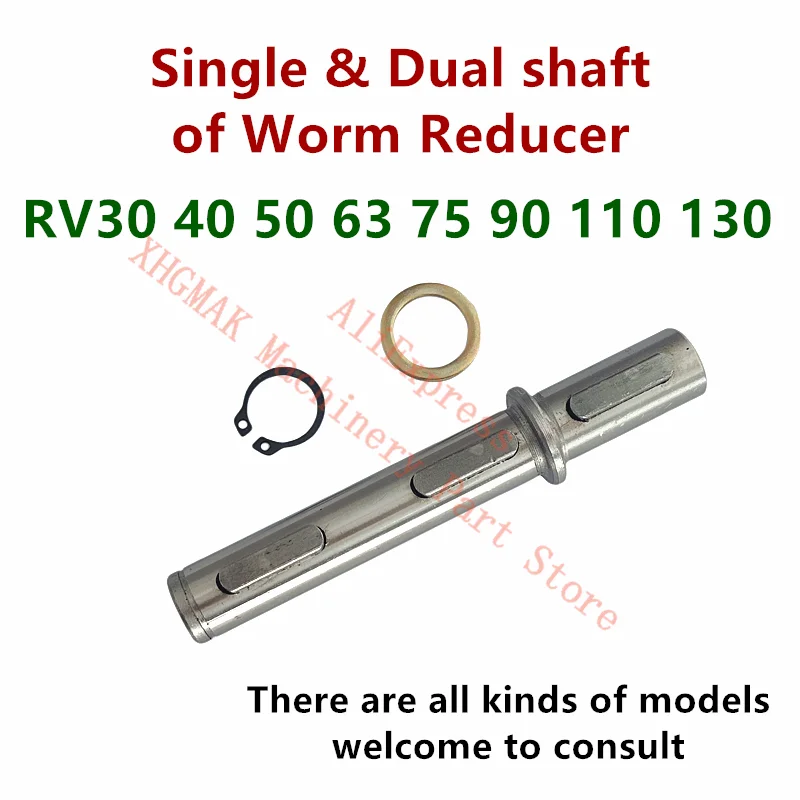 Nmrv Worm Gear Reducer Worm Shaft Saída Simples e Dupla Rv40