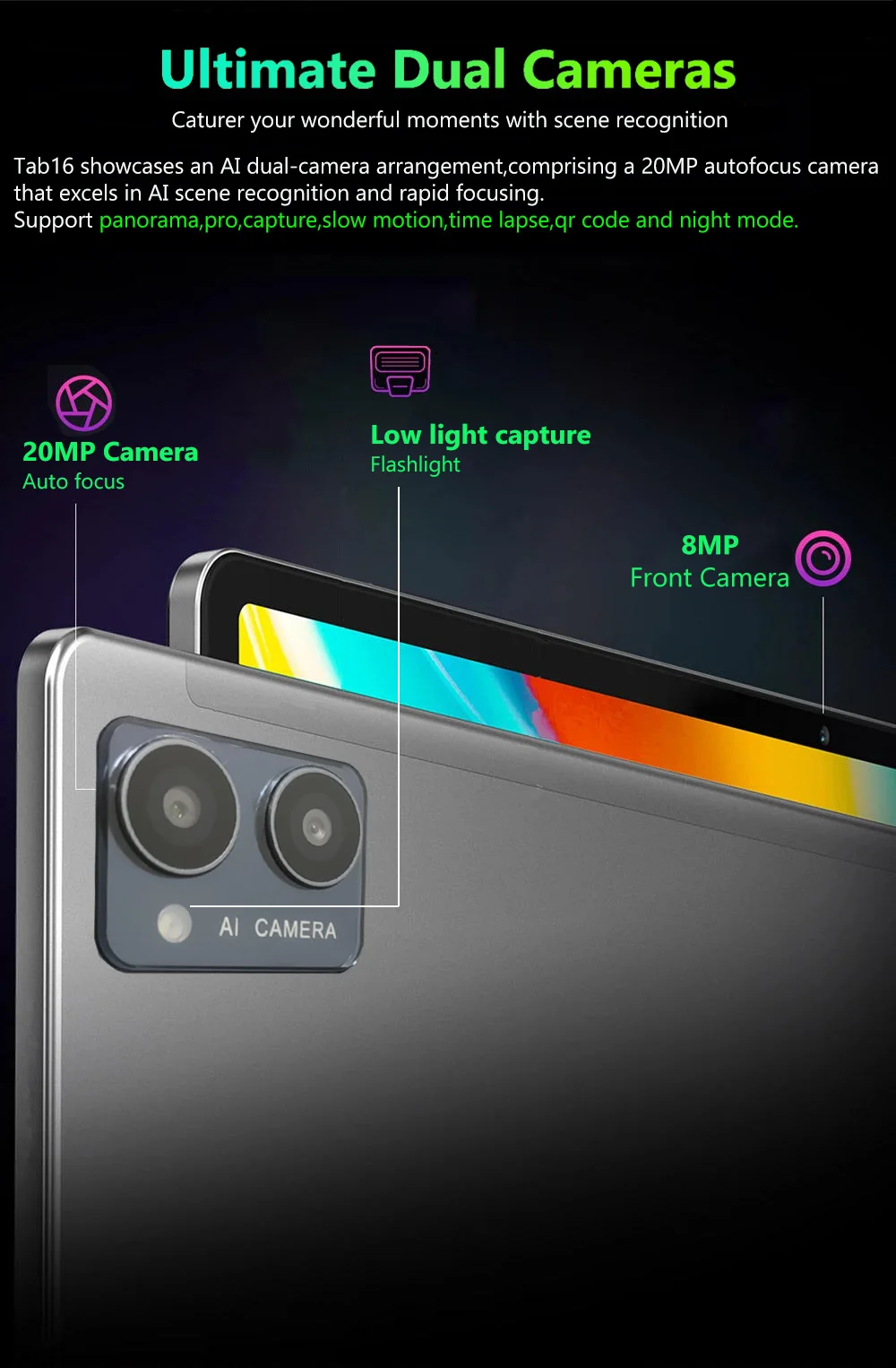 2025 New Global Version 10.36inch 2000*1200 Tablet Android14 Netflix Unisoc T616 12GB 256GB 4G Dual SIM Card 20MP Camera 8000mAH 2