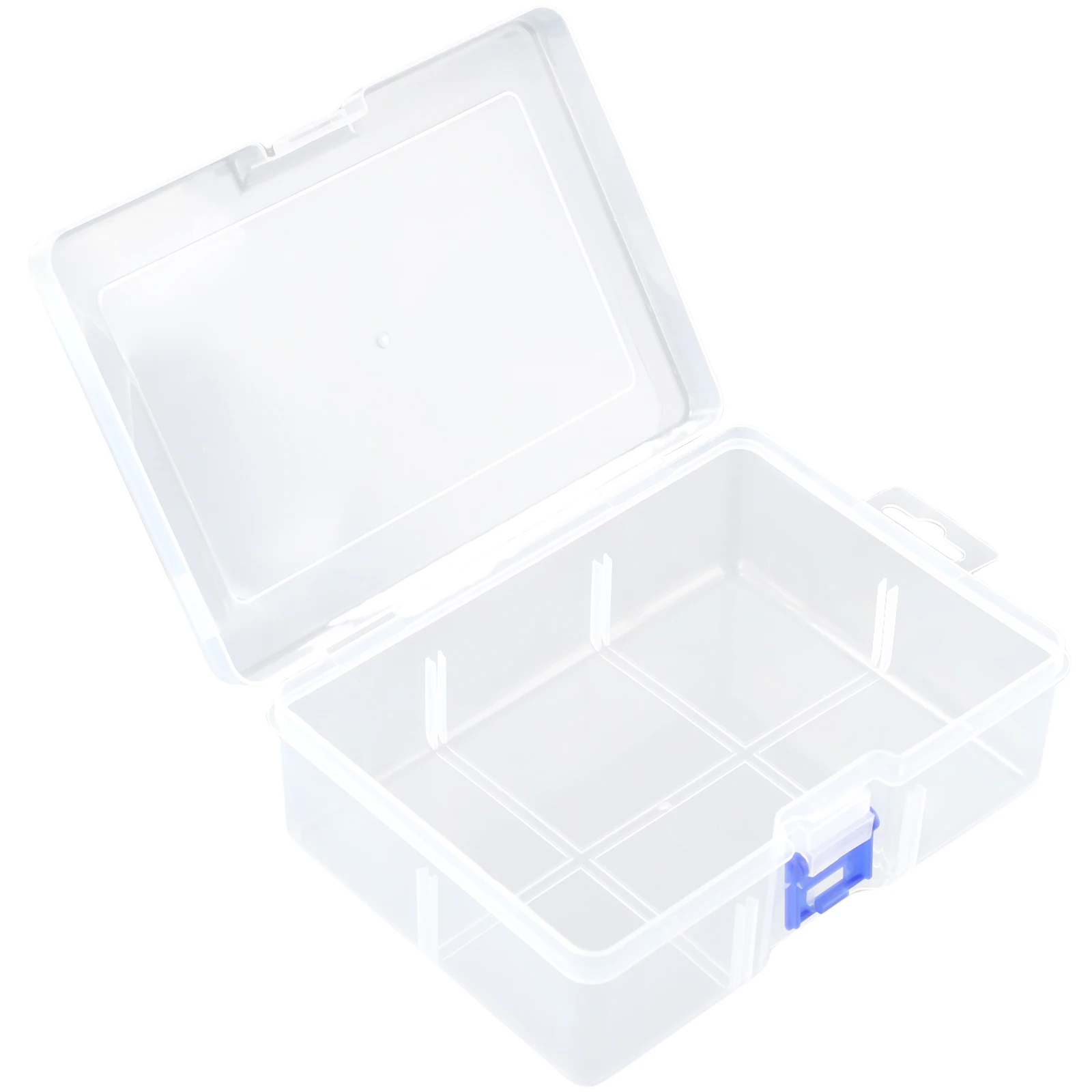 

Large-capacity Transparent Storage Box Plastic Cosmetics Holder Dustproof Case Container For Nails Make-up Pills