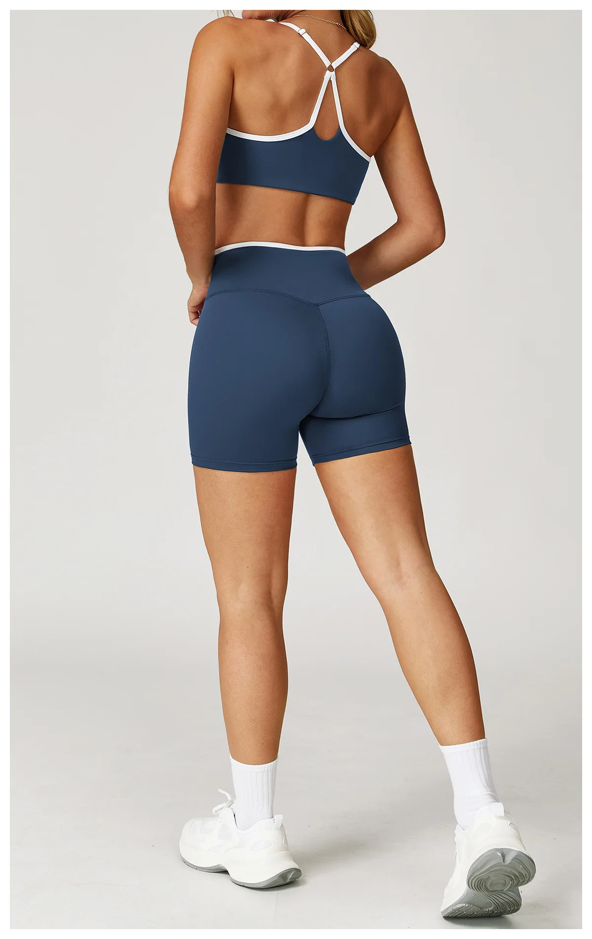 Description Picture 6 of itemWomen's Gym Underwear Sport Bra Sports Bra Anti-sweat Breathable Yoga Bra Shockproof Crop Top Fitness Top Push Up Workout Tops