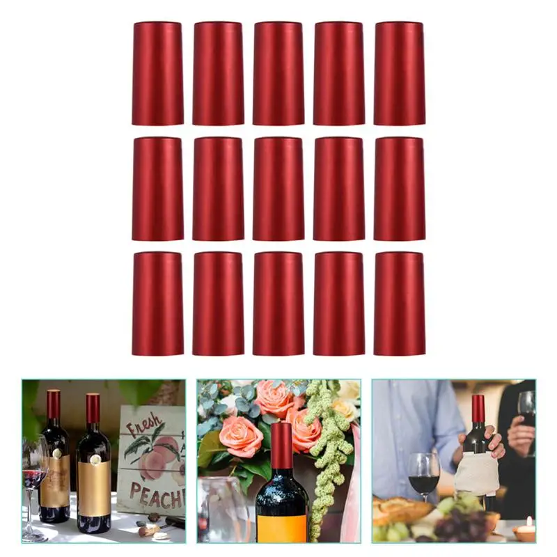 Capsules Thermo 100pcs Pour Bouteilles Vin - Finition Pro Étanchéité