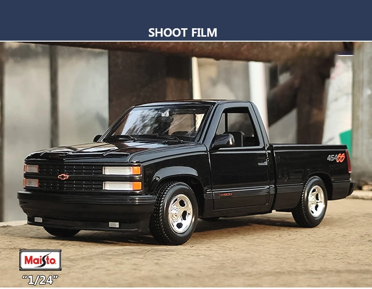 Chevrolet 454 SS 1993 Pickup 1:24 Ölçekli Model Araba
