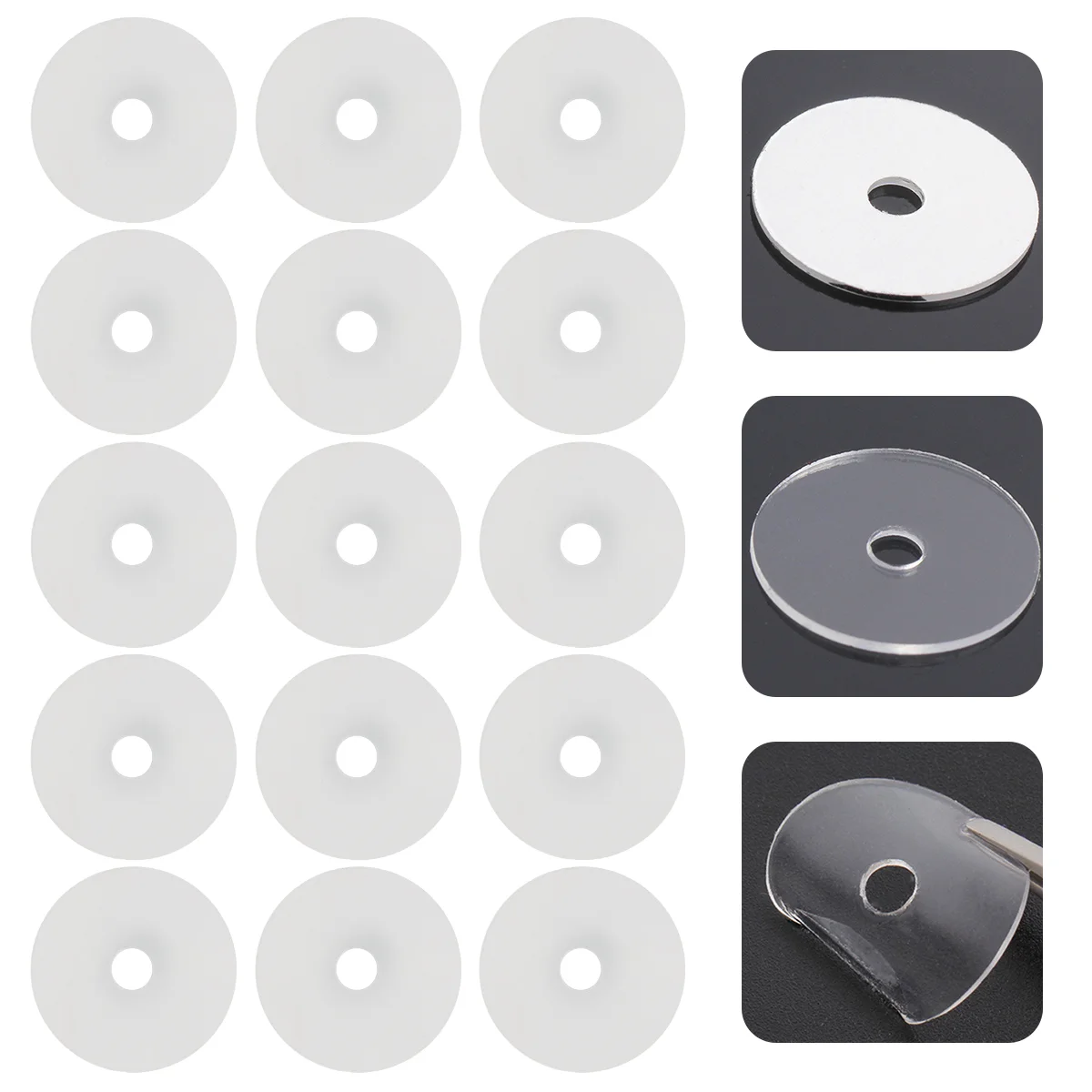 

Mountain Road Bike French Presta Valve Sticker Rim Protection Gas Air Nozzle Glue Pad Tube Tire Gasket