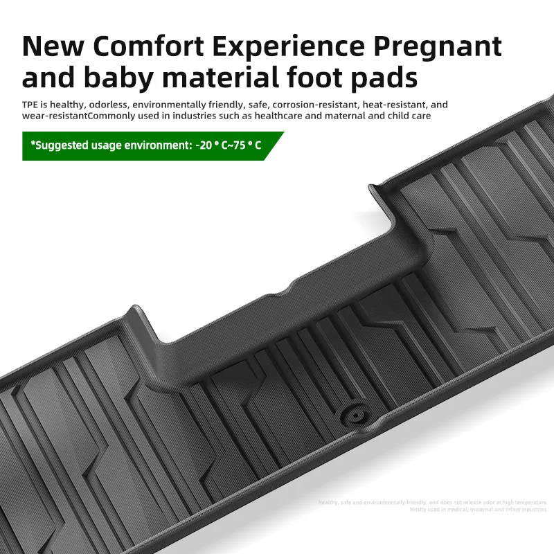 For Haval H6 HEV Floor Mats Right-hand drive All Weather Front Rear Cargo Liner Mat, Waterproof Anti-Slip Foot Pads Accessories