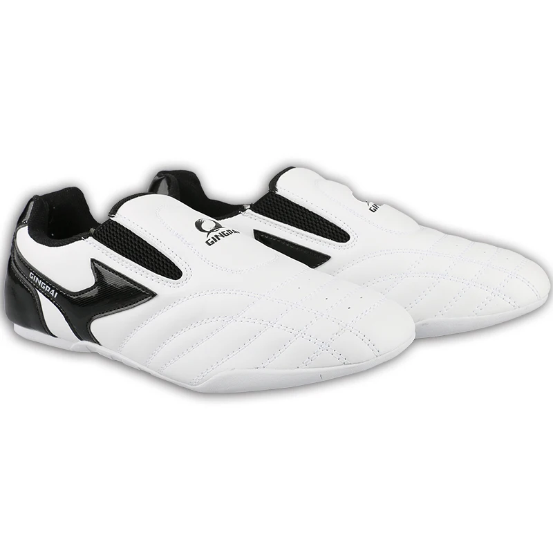 Breathable Taekwondo Shoes Karate Kung Fu Wrestling Martial Arts Shoes Women Men Adult Children Soft Sole Sneaker Coach Shoes