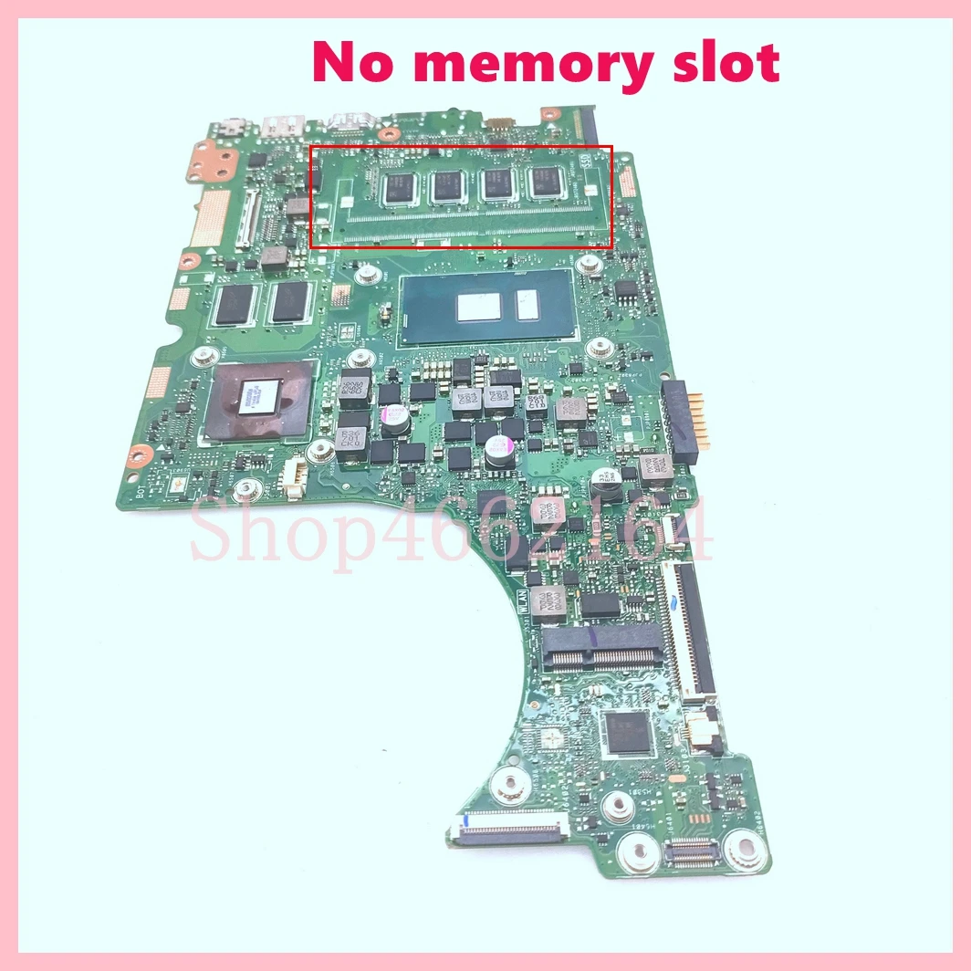 Placa-mãe Cpu para Asus Ux310u Ux310ua Ux3000u Rx310u Ux310uq Uqk Ux410u Rx310uqk Ux410u Ux410uqk - Imagem 6