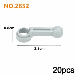 Advanced Mechanical Building Blocks - Motorized Model Car Engine Cylinder Kit (2852 - 20pcs)
