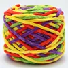 330g/set Fashion Thick Crochet Knitting Rainbow Chenille Yarn for Slippers Carpets Scarf Smooth Velvet Thread Soft Skin Friendly 2