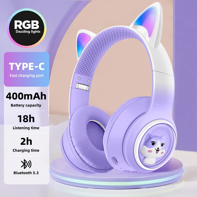 Headphones For Girls - Electrónica - AliExpress