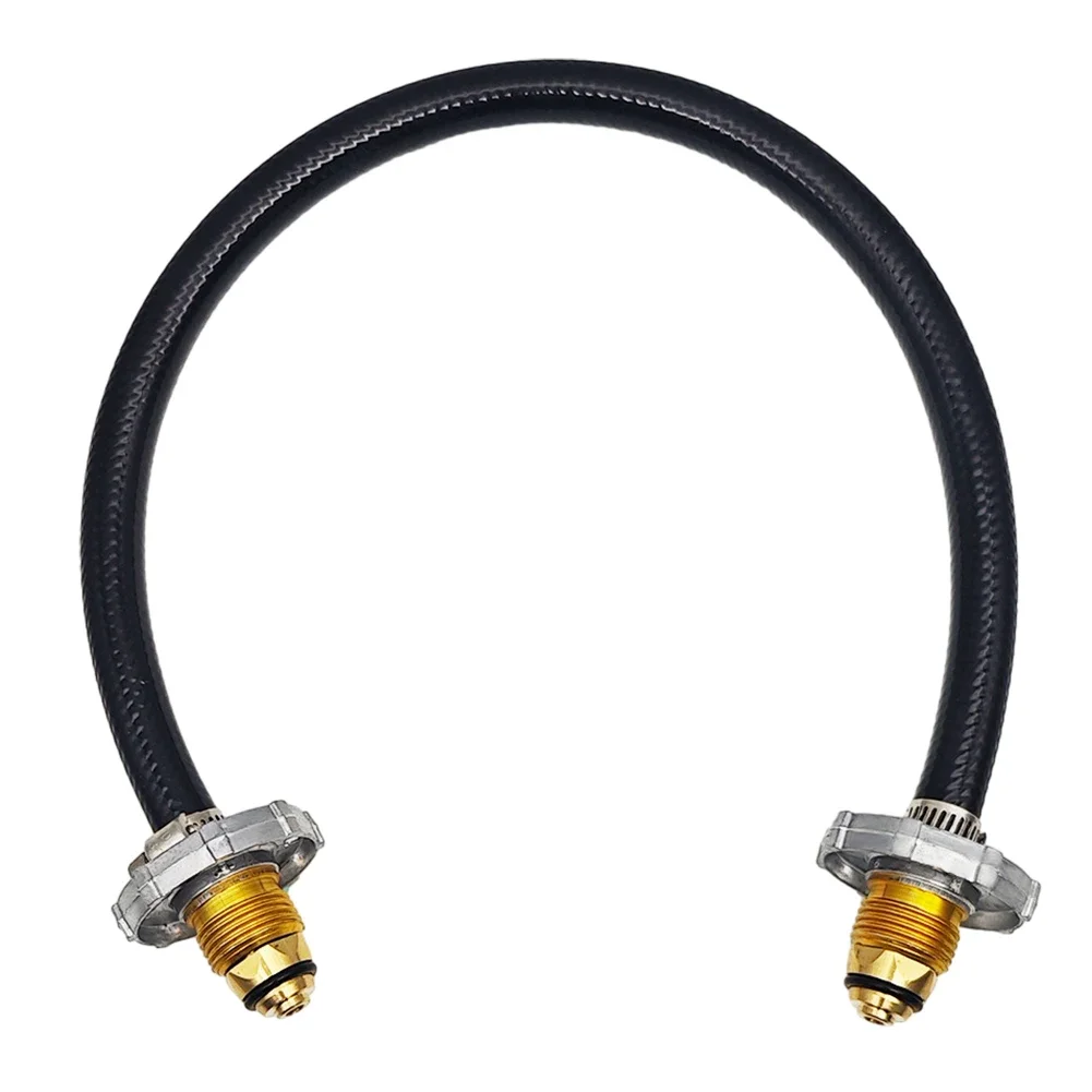 60cm Mutual Cylinder Filling Connecting Tube Mutual Inflation Connector Propane Cylinder Tank Bridge Hose Camping Supplies
