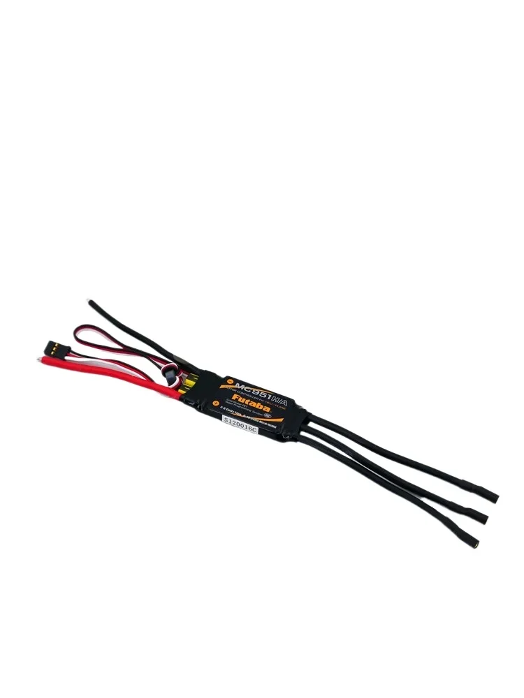 FUTABA MC951H/A ESC 50A Электронный регулятор скорости, бесщеточный ESC для вертолета 4502 thumbnail 3