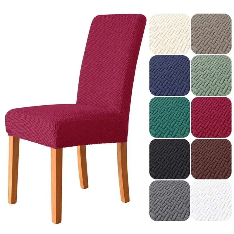 Elastic Pure Color Universal Chair Cover – Durable Protective Seat Cover