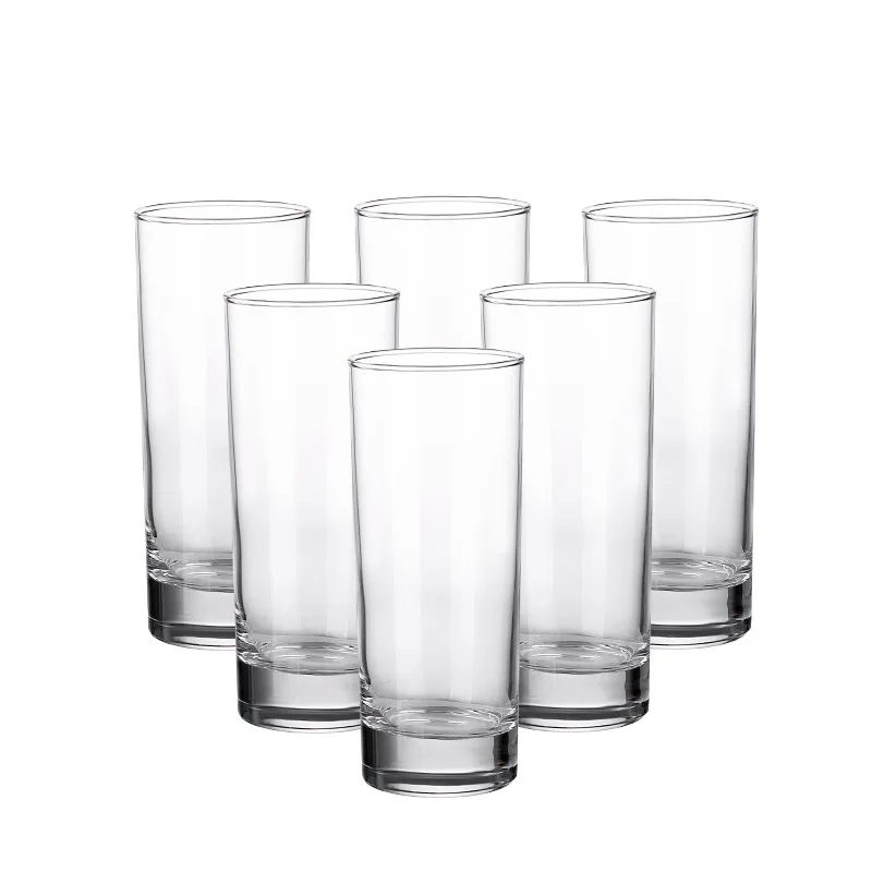 Glass Cup with Handle Drinkware Tea Cup Transparent Water Glass Beer Milk Juice Heat Resistant Bottle Water