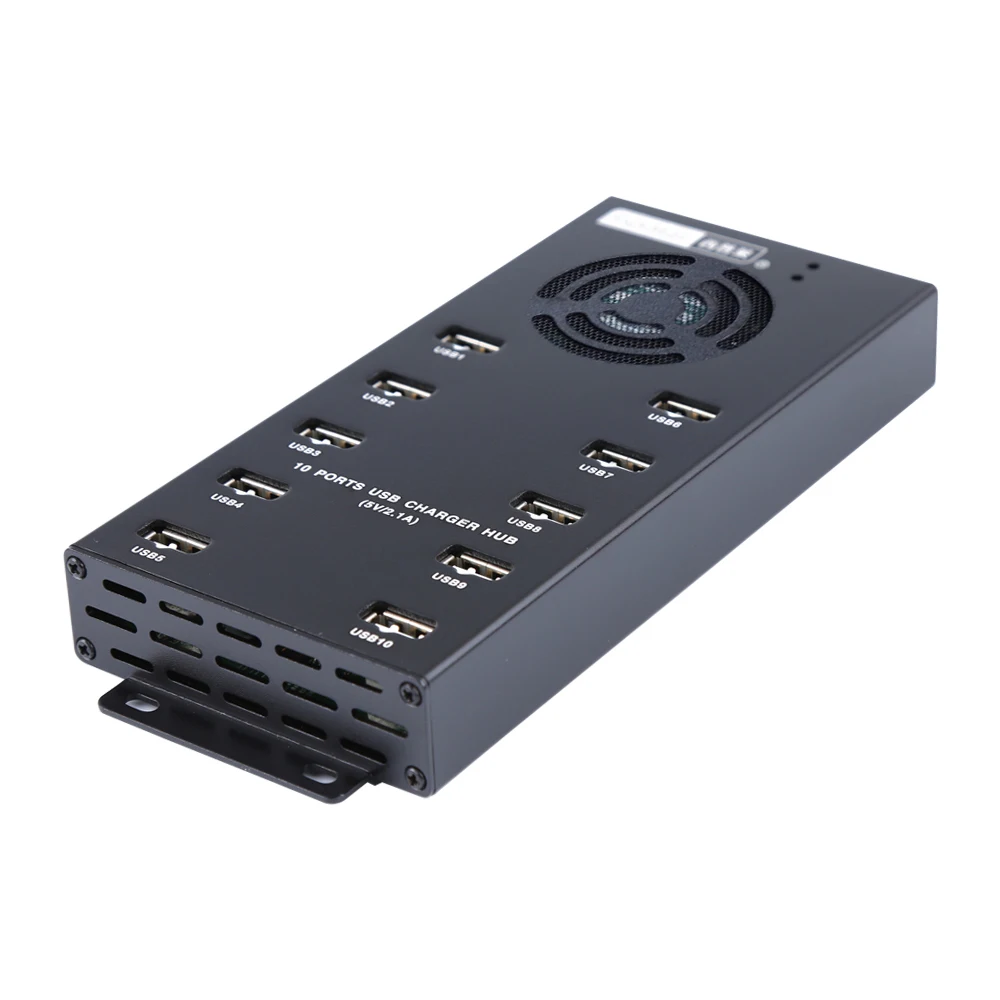 Sipolar A400 10-port Usb 2.0 Hub de Carregamento Pode Carregar 10 Dispositivos para Iphone Ipad Celular Tablets Bitcoin Mineração Hdd Ssd