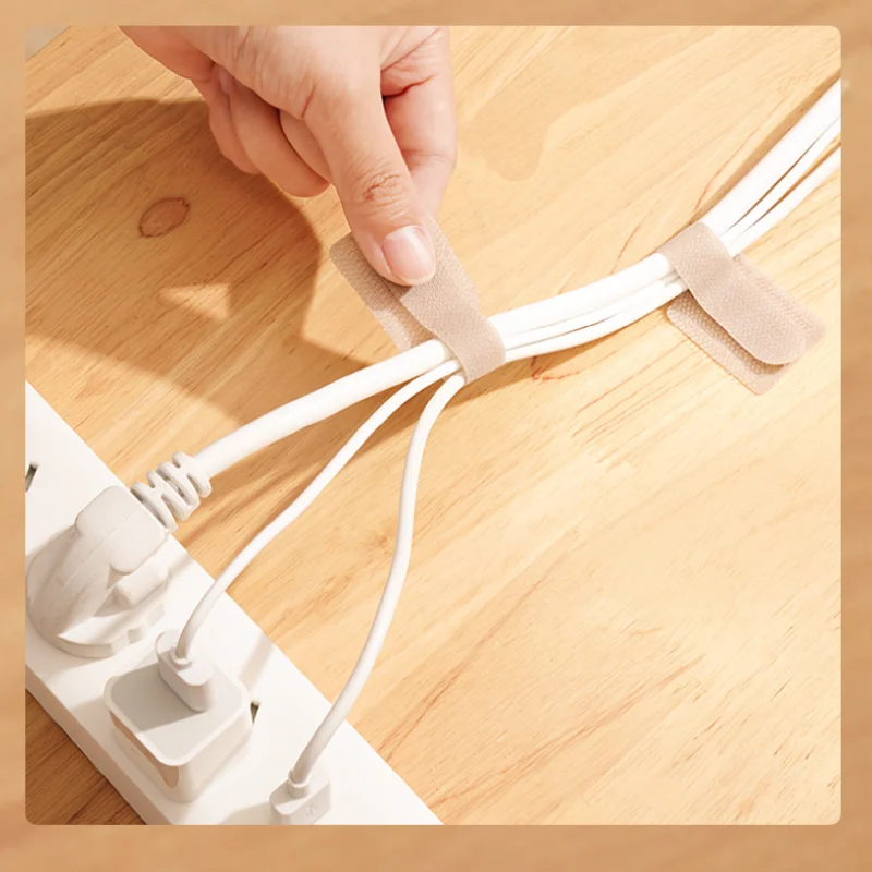 Cable Organizer 10pcs Self Adhesive Table/Wall Adhesive Cable Fixed Clip Power Tie Network Routing Holder