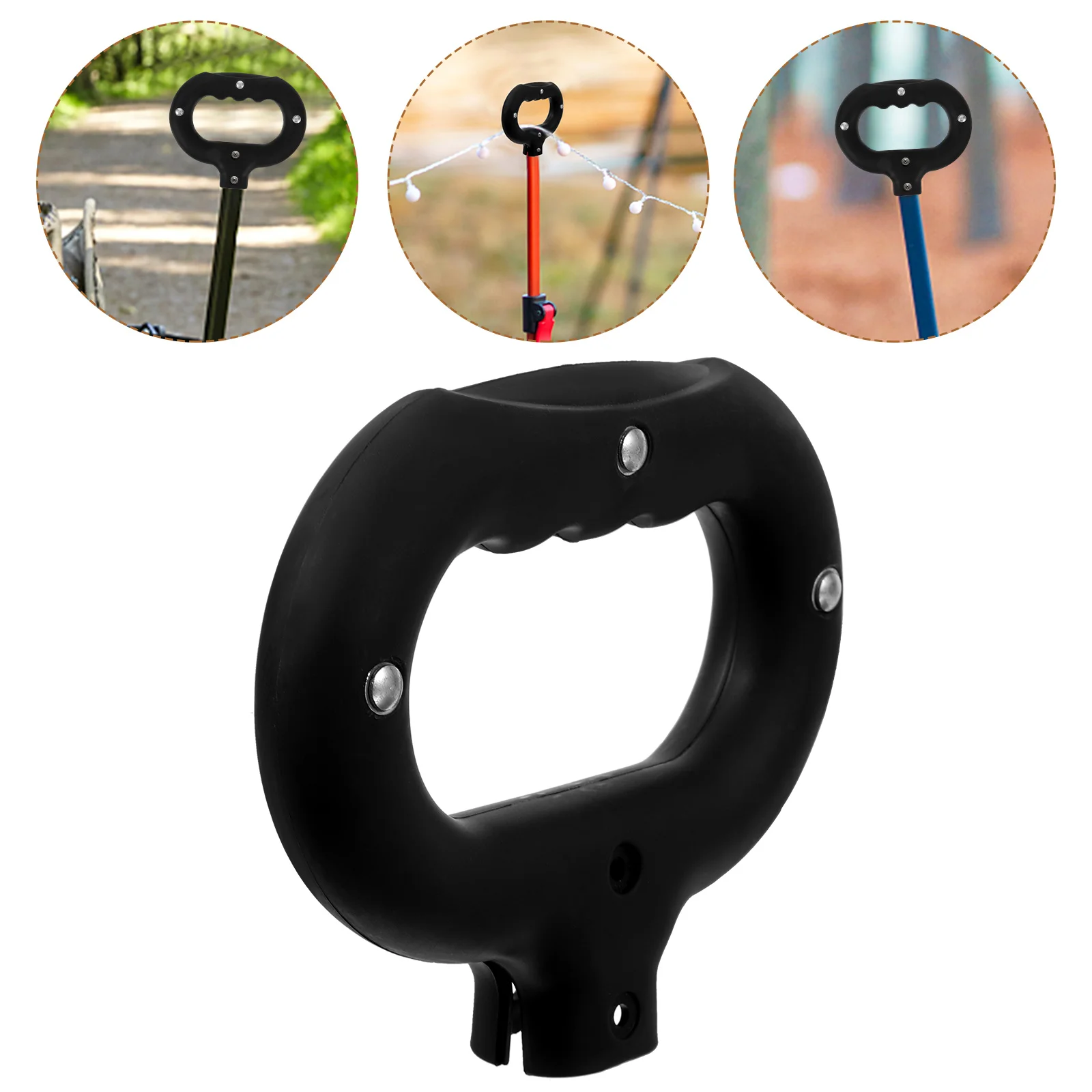 

Camper Trolley Plastic Wagon Cart Grip Handle Accessory for Camping Supply Accessories