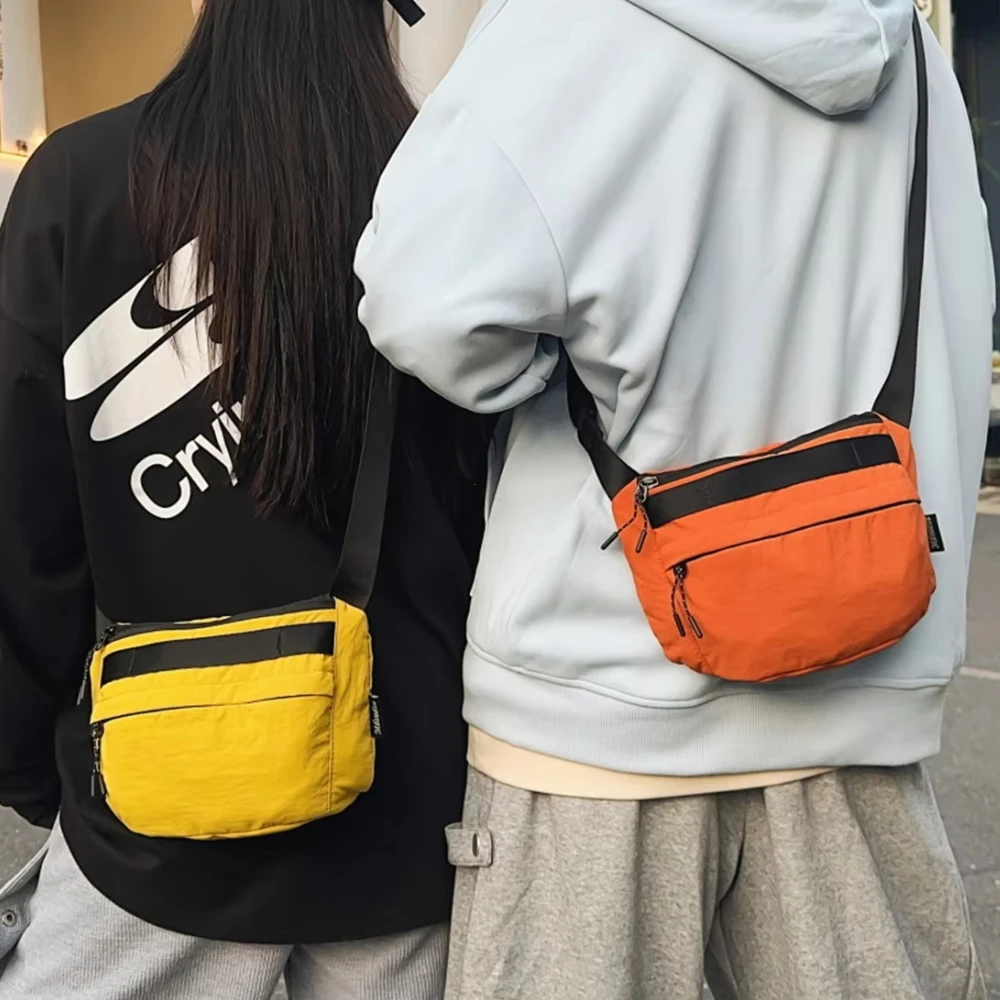 Sling Bag for Cycling & Commuting, Lightweight Large Capacity Travel Shoulder Bag, Unisex Sports Waist Pack Casual Outdoor