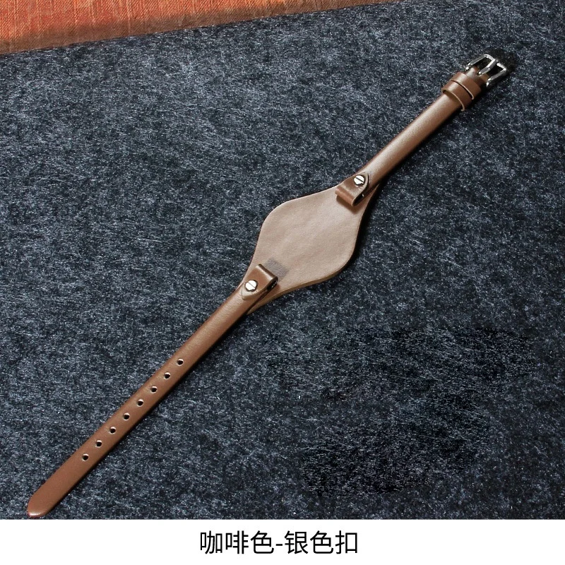 Genuine Leather Women's 8mm Watch Strap Bracelet
