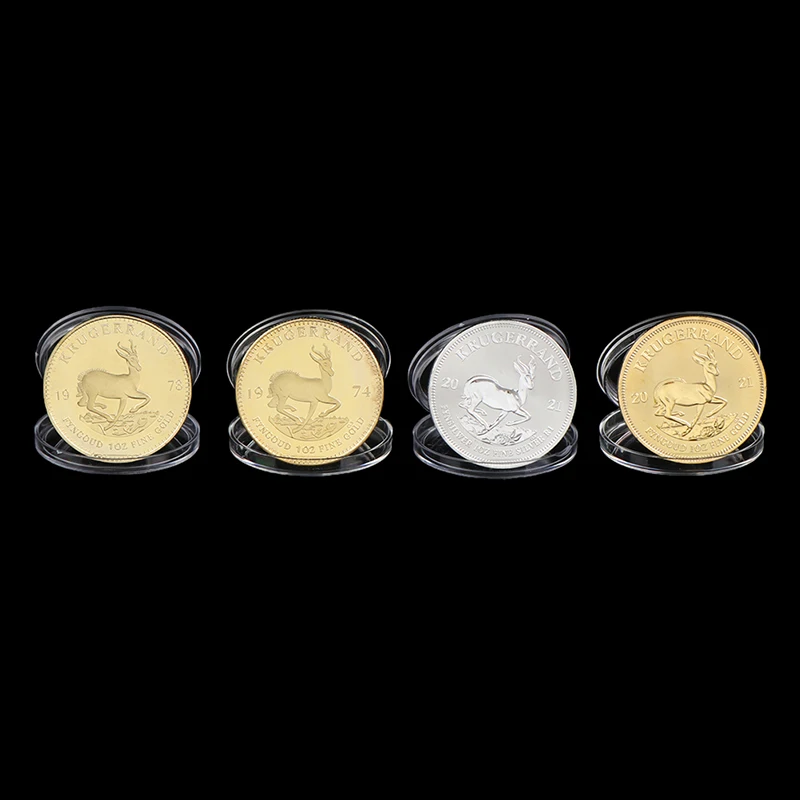 Commemorative Coin Commemorative Coins Commemorative Money 1PC South African Gold Krugerrand Coin Replica