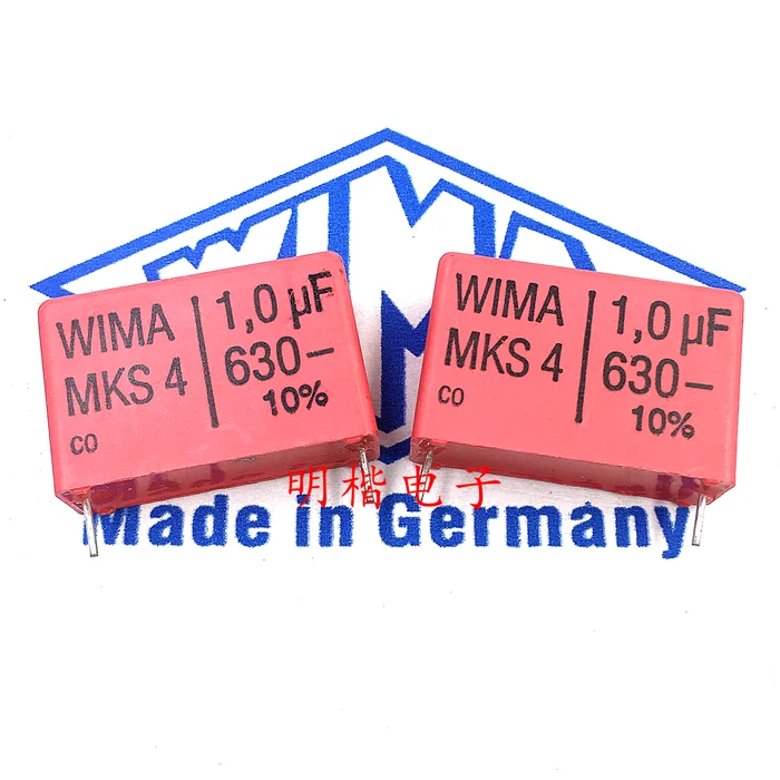 Бесплатная доставка 2 шт./5 шт. WIMA немецкий конденсатор MKS4 630 в мкФ 1 0 630V105 P = 27 5 мм |