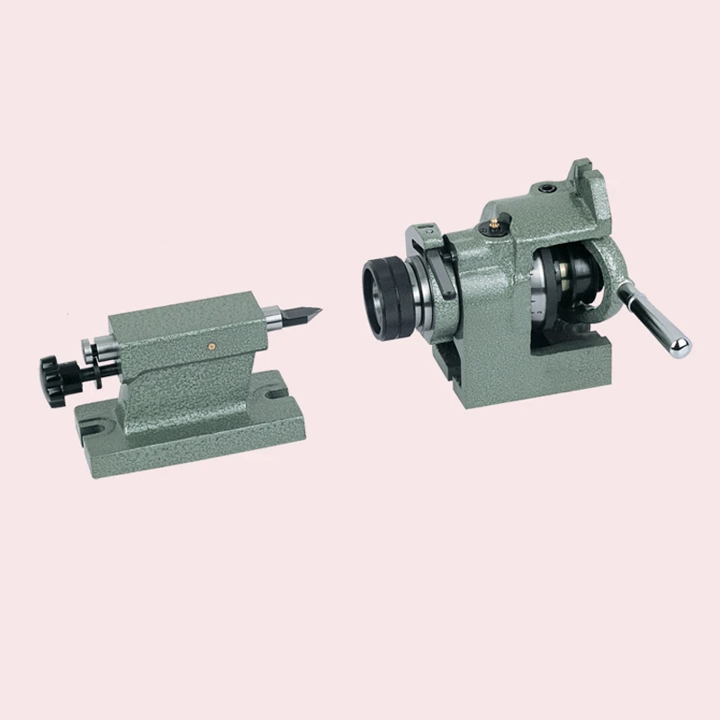 PF100B/5C Vertical and horizontal dividing head center height 100mm for milling, grinding and drilling machine vertical and horizontal equal parts pf100b 5c indexing head center height 100mm for milling grinding and drilling machines