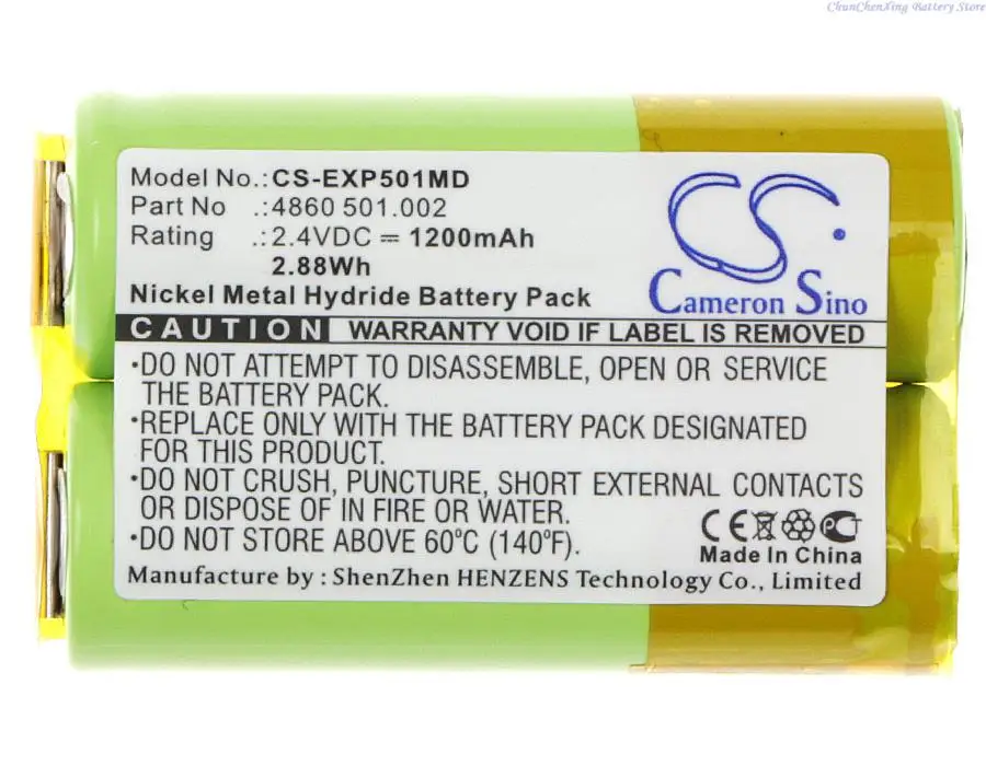Cameron - Batteria Sino per Moltech ESR8EE5920, moltiplicatore S522, N38AF001A PN: Moltech 5000 mAh / 30.00 Wh