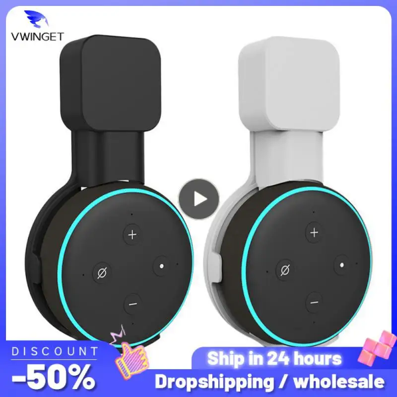 Presa Supporto Da Tavolo Per Montaggio A Parete Appendiabiti Per Amazon Alexa Echo Dot 3Rd Gen Funziona Con Amazon Echo Dot 3, Custodia Per Supporto P