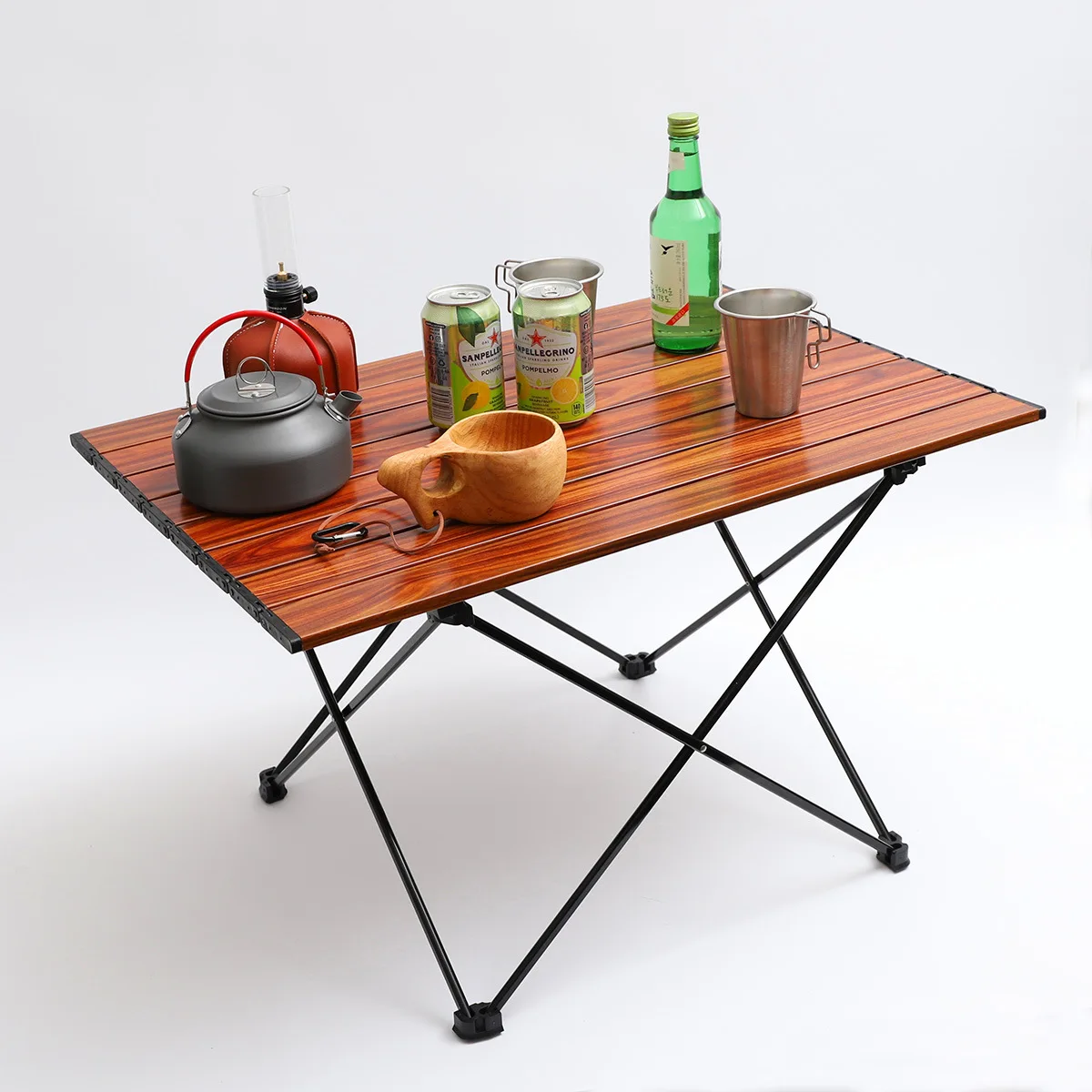 Foldable Table HooRu Portable Camping Table Lightweight Backpacking Folding Garden Picnic Tables with Carry Bag Outdoor Travelling Beach Desk
