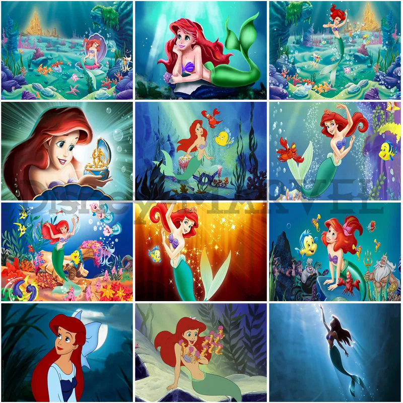 Disney The little Mermaid - 5D Diamond Painting 