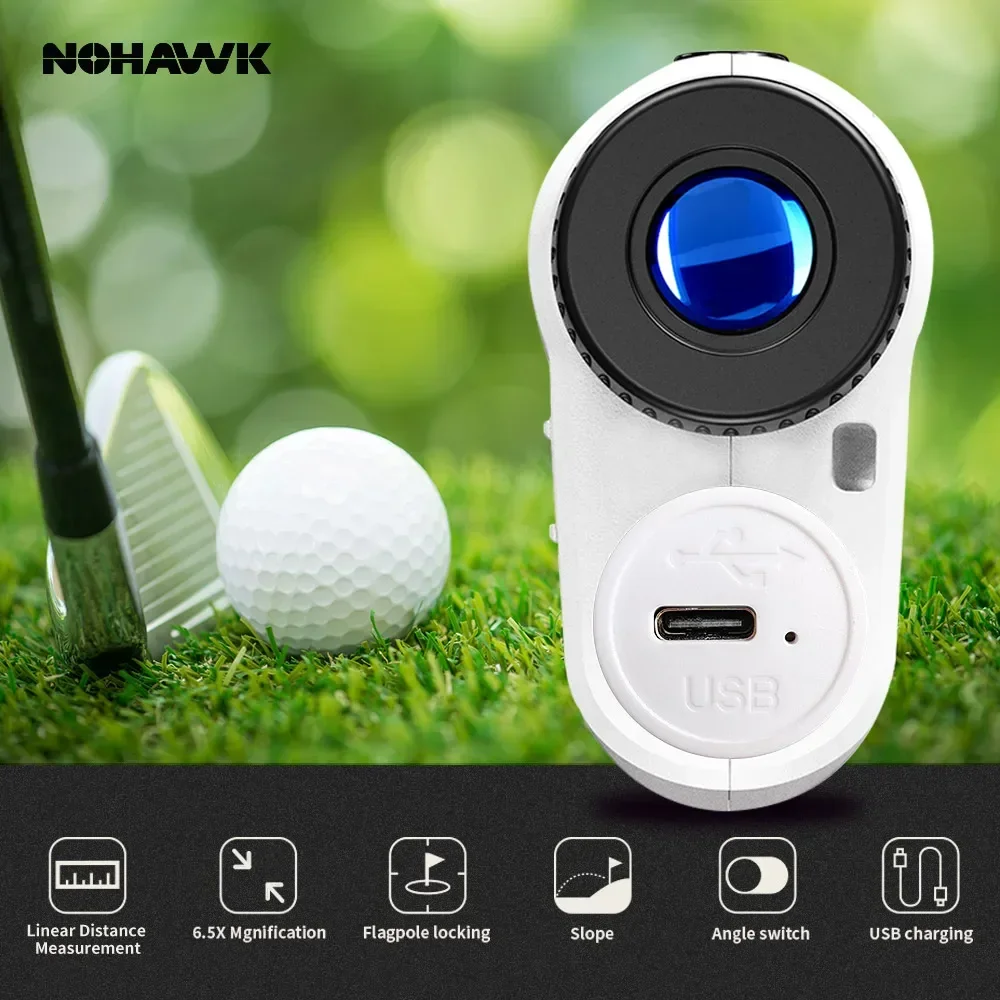 Télémètre De Golf Nohawk NK 1000 – Avec Pente, étui Inclus – Neuf