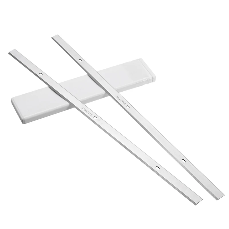 UCDO 2pcs 320x12x1.5mm Planer Blades Knives Double Edged Knives for Delta 22-560 22-562 22-565 TP400LS Ryobi AP-12