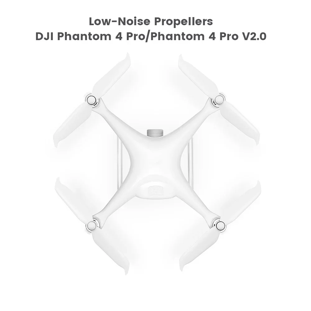 4개 9455S 저소음 프로펠러(프로펠러 베이스 포함) DJI 팬텀 4 Pro/V2.0 드론 액세서리용 퀵 릴리스 프로펠러 블레이드