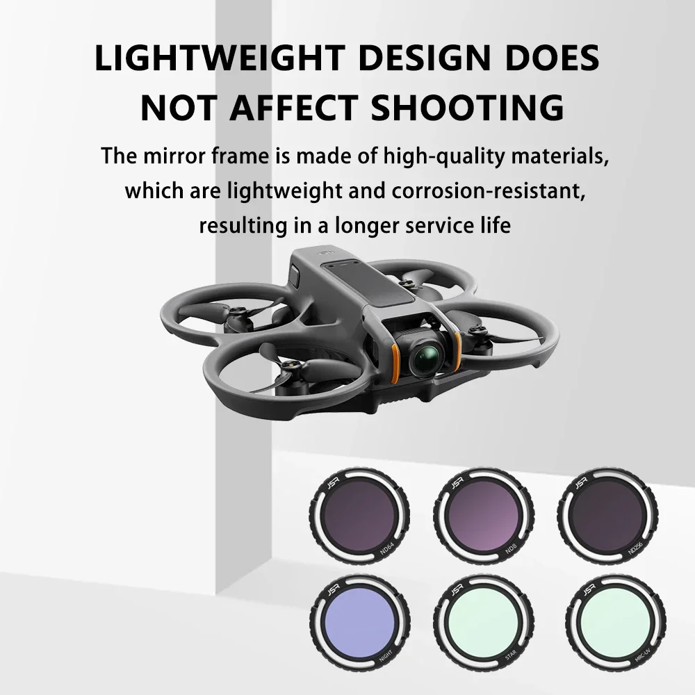 Camera Lens Filters drone accessories For DJI Avata 2 ND4 ND8 ND16 ND32 CPL ND/PL Filters Kit