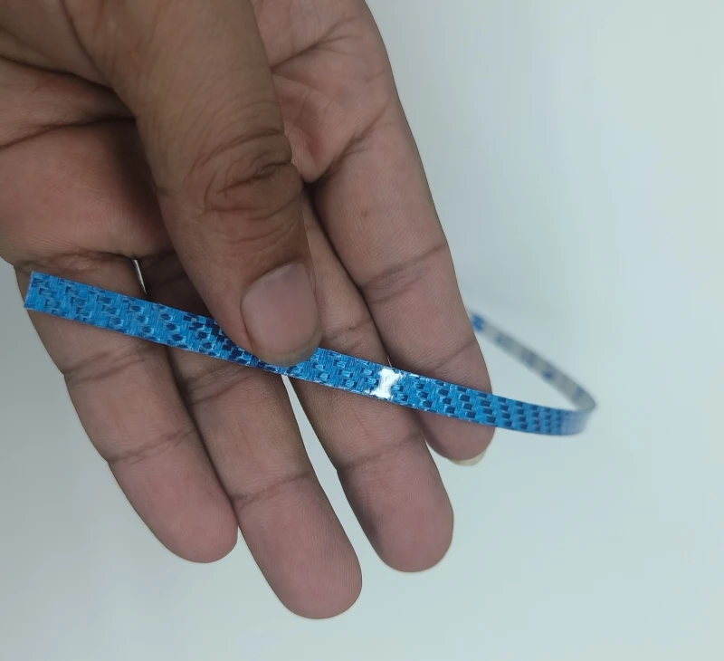 1 Stück super harte Kohle faser Tischtennis schläger Kanten band leichte Tischtennis Paddel & Fledermaus Kantens chutz bänder 5,5mm/6mm – Detail 9